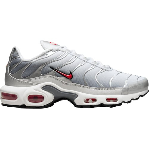 Nike Air Max Plus Women, Metallic Silber/university Rot-cool Grey - HM9654