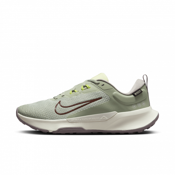 Sapatilhas de running para trilhos à prova de água Nike Juniper Trail 2 GORE-TEX para mulher - Verde - HM9725-301