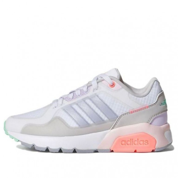 WMNS adidas Neo Run9tis Sportswear Shoes Grey Pink