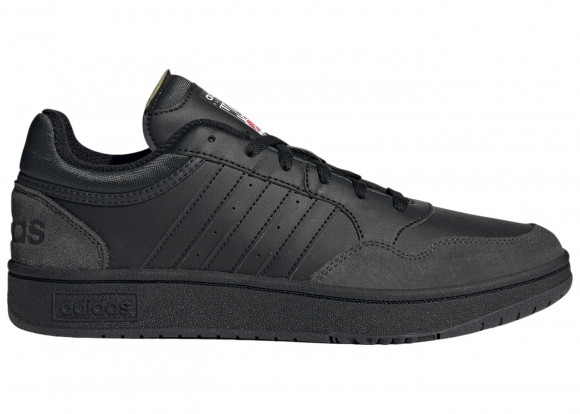 adidas Hoops 3.0 Low Classic Vintage Core Black Carbon - HP7946