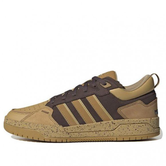 adidas neo 100DB Sportswear Shoes 'Khaki / Dark Brown' - HP9944