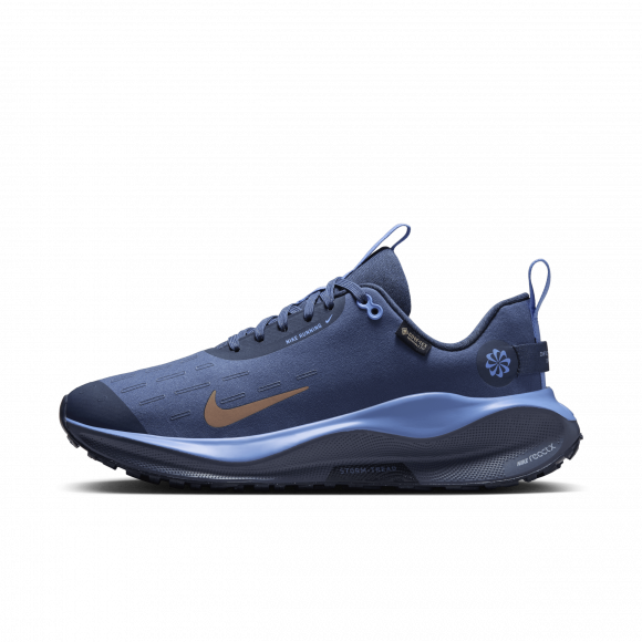 Sapatilhas de running para estrada à prova de água Nike InfinityRN 4 GORE-TEX para mulher - Azul - HQ0264-401