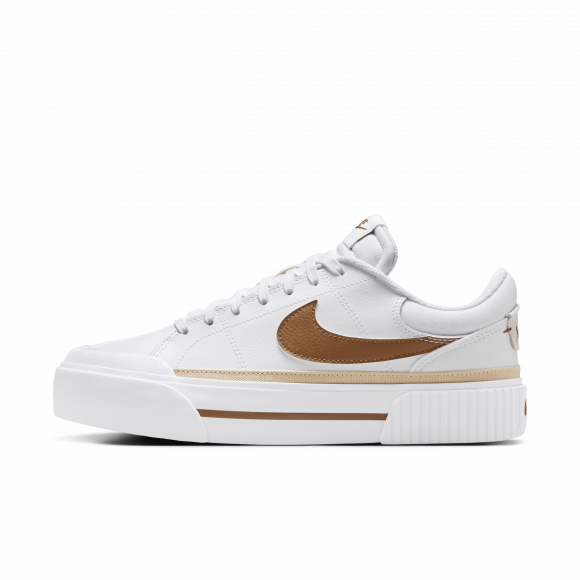 Sapatilhas Nike Court Legacy Lift para mulher - Branco - HQ1542-100