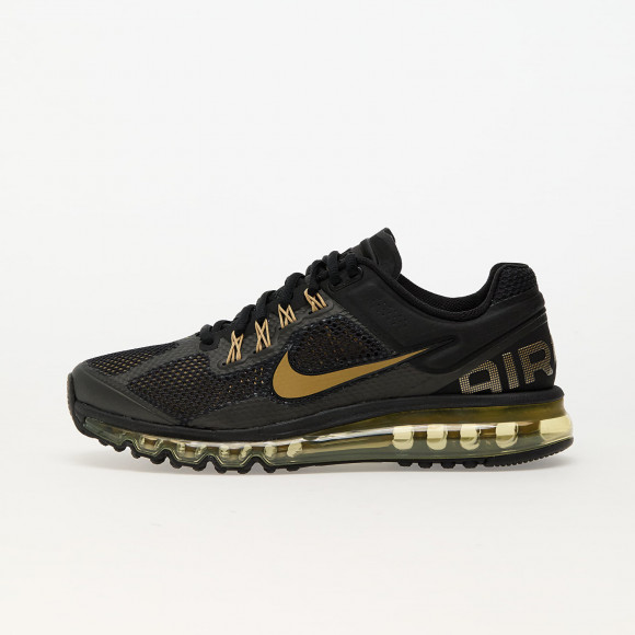 Nike air max black with gold hotsell