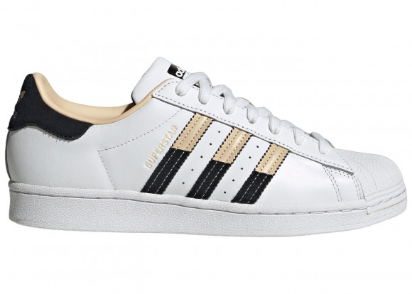 adidas Superstar Cloud White Sand Strata Core Black - HQ2166