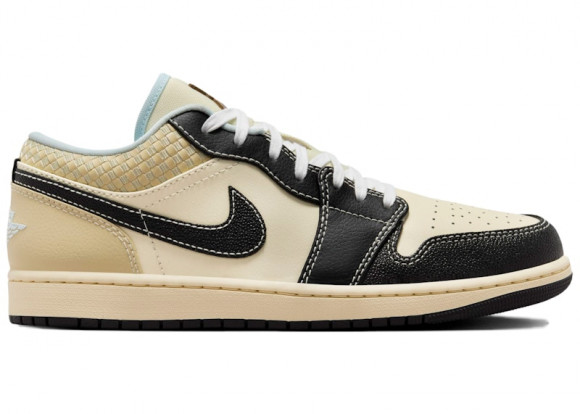 Jordan 1 Low SE Coconut Milk Black Muslin - HQ3437-101