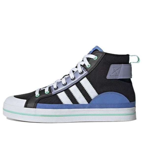 adidas Neo City Canvas 'Black Blue' - HQ4619