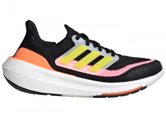 adidas Ultra Boost Light Core Black Bright Yellow Cloud White (Women's) - HQ6346