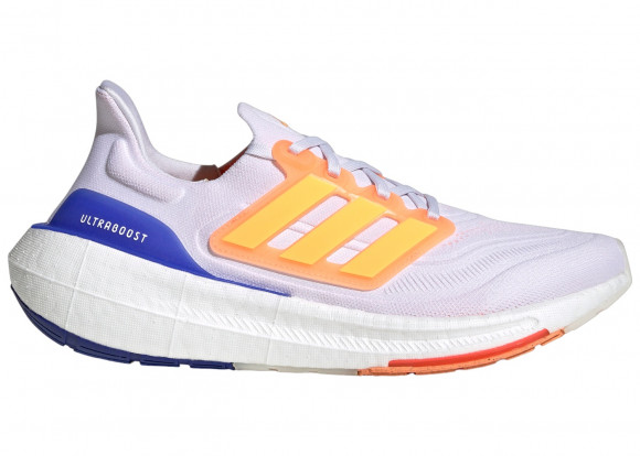 adidas Ultra Boost Light Cloud White Solar Gold Lucid Blue - HQ6352