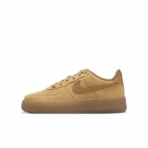 Buty dla dużych dzieci Nike Air Force 1 LV8 - Brązowy - HQ7476-700