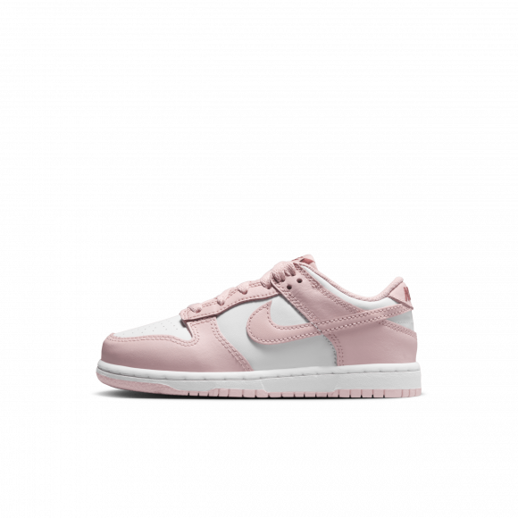 Nike Dunk Low-sko til mindre børn - hvid - HV0930-100