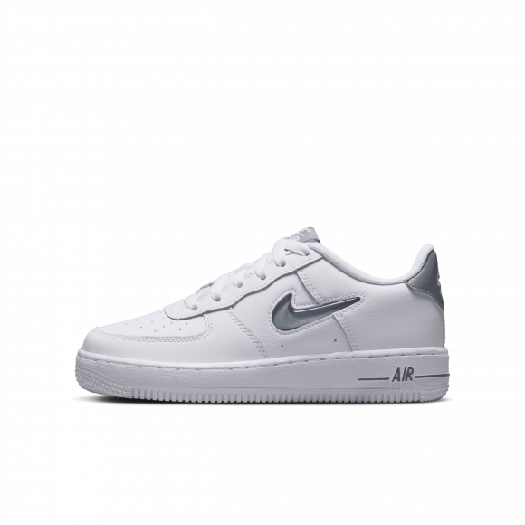 Chaussure Nike Air Force 1 pour ado - Blanc - HV2535-100