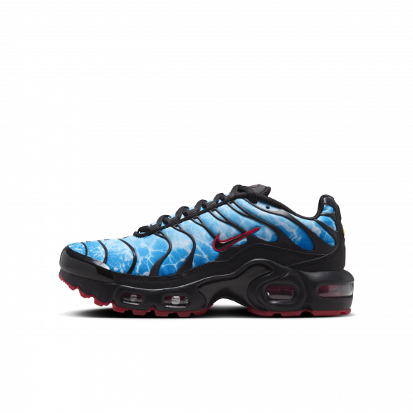 Nike air max plus - boys' grade school black/white best sale