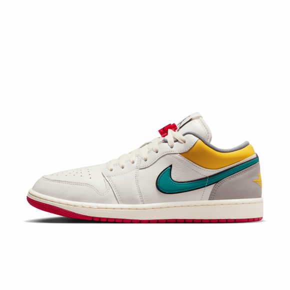 Nike Air Jordan 1 Low Premium Men's Shoes - White - HV4511-133