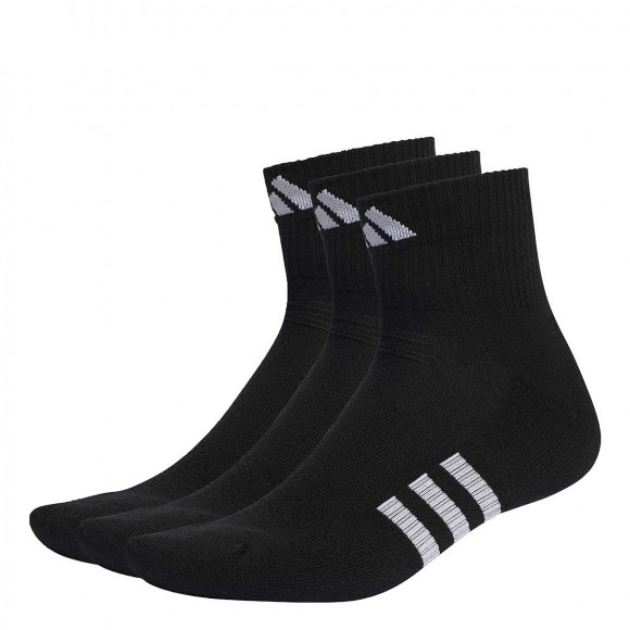 Adidas Prf Cush Mid 3 Pack, Schwarz/schwarz/schwarz - IC9519