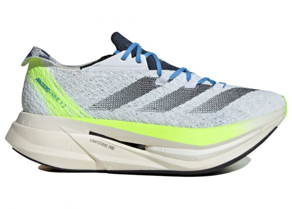 adidas Adizero Prime X 2.0 Strung Cloud White Wonder Silver Lime - ID0266