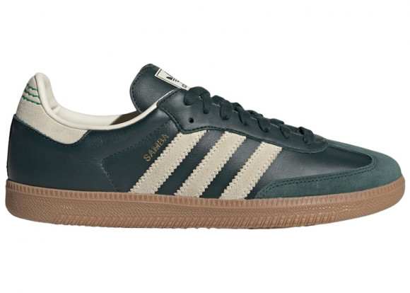 adidas Samba OG Shadow Green Cream White Gold Metallic - ID1483