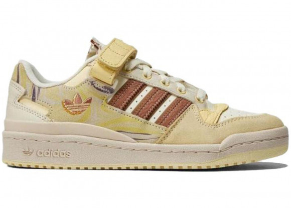 adidas Forum Low White Clay Strata Yellow (Women's) - ID2558