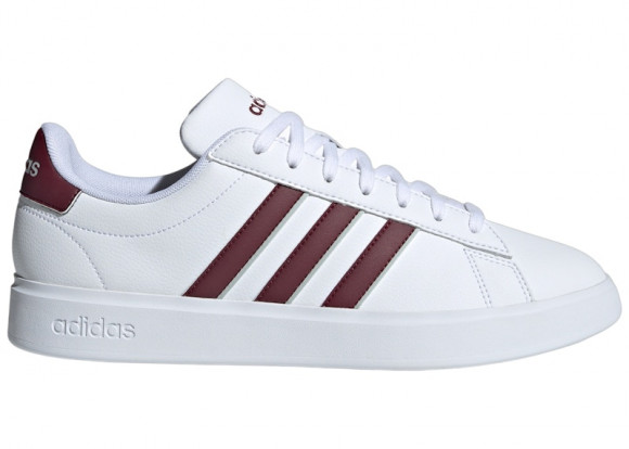 adidas Grand Court Cloud White Shadow Red Grey Two - ID2951