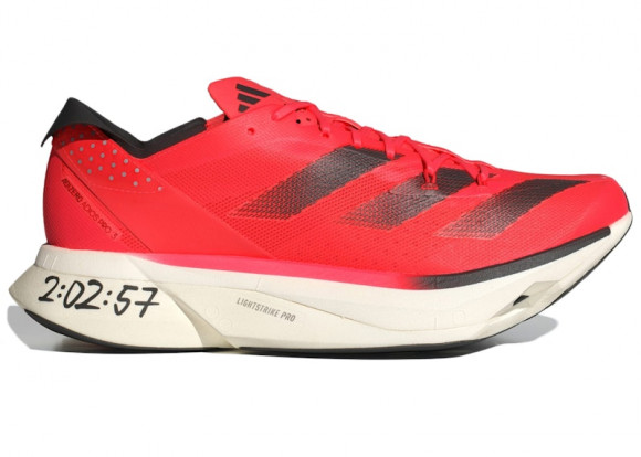 adidas Adizero Adios Pro 3 Solar Red - ID3634