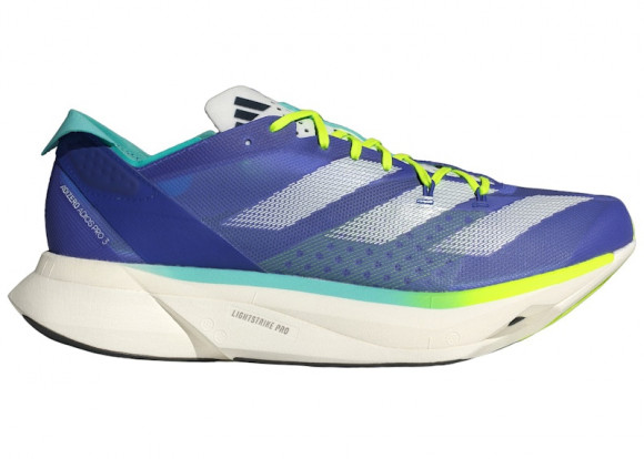 Sneakers adidas Adizero Adios Pro 3 M Cobblu/ Zero Metalic/ Lucid Lemond - ID3635