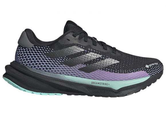 adidas Supernova Gore-Tex Core Black Iron Metallic Semi Flash Aqua (Women's) - ID6305