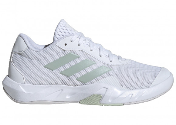 adidas Amplimove Trainer Cloud White Linen Green Met. Dash Grey (Women's) - ID8639