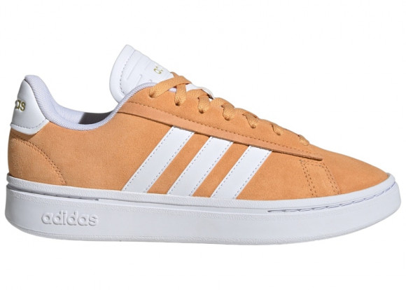 adidas Grand Court Alpha Hazy Orange Cloud White Gold Metallic (Women's) - ID8854