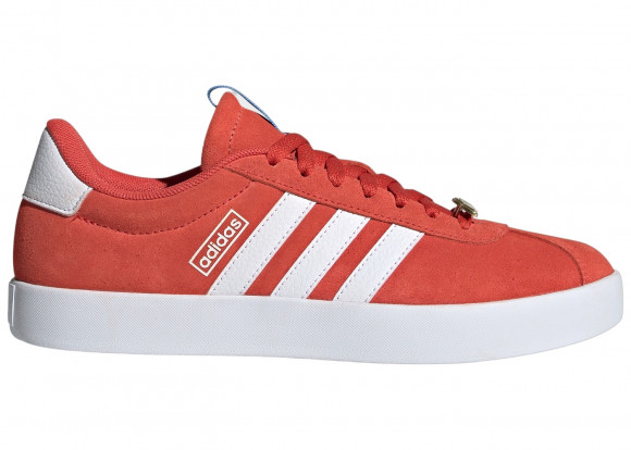 adidas Vl Court 3.0 Bright Red Cloud White Blue Burst (Women's) - ID9073