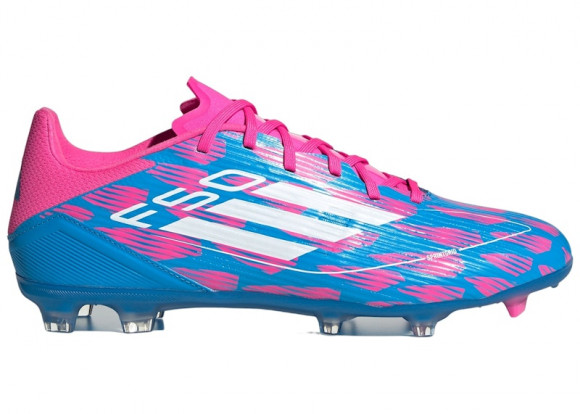 adidas F50 League Multi-Ground Solar Blue Cloud White Solar Pink - IE0603