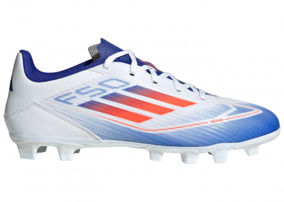 adidas F50 Club Flexible Ground Cloud White Solar Red Lucid Blue - IE0611