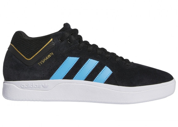 adidas Tyshawn Core Black Light Grey Heather Blue Burst - IE3137