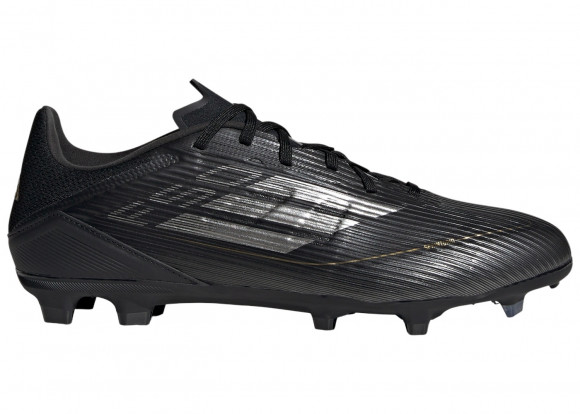 adidas F50 League Multi-Ground Core Black Iron Metallic Gold Metallic - IE3181