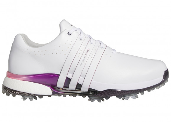 adidas Tour360 24 Golf Cloud White Shadow Fig Aurora Black - IE3366