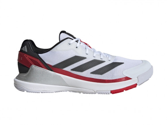 adidas Crazyquick Padel Cloud White Core Black Lucid Red - IE3924