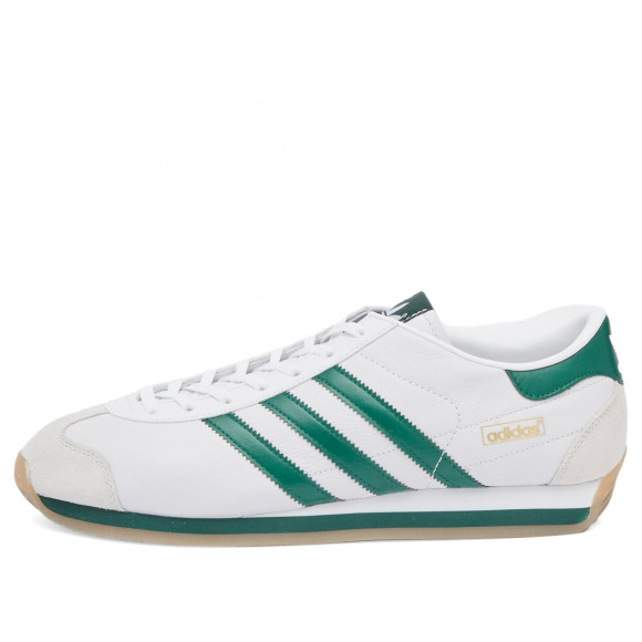 Adidas Country Japan in White/Collegiate Green/Crystal White - IE4042