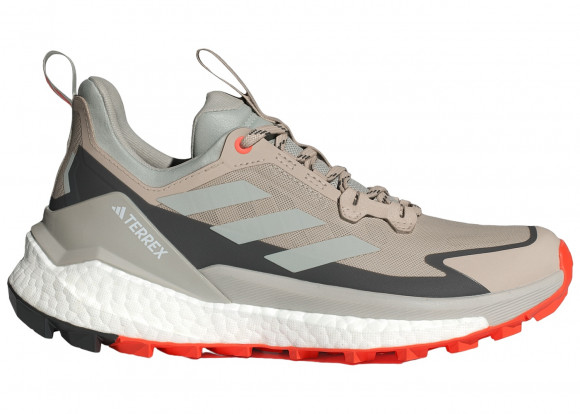 adidas Terrex Free Hiker 2.0 Low Wonder Beige Core Black Semi Impact Orange (Women's) - IE5121