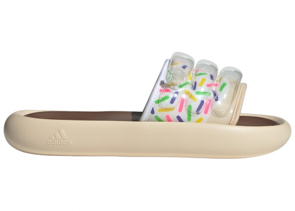 adidas Zplaash Slides Crystal Sand Preloved Brown Cloud White - IE5767