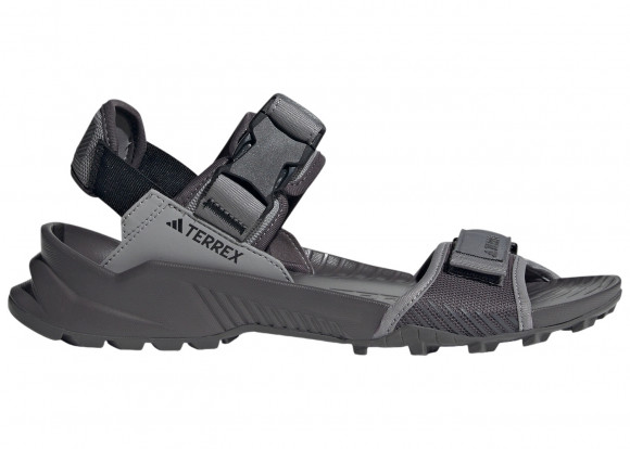 adidas Terrex Hydroterra Sandals Charcoal Solid Grey Charcoal Core Black - IE8009