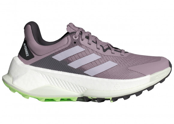 adidas Terrex Soulstride Ultra Trail Preloved Fig Silver Dawn Aurora Black (Women's) - IE8457