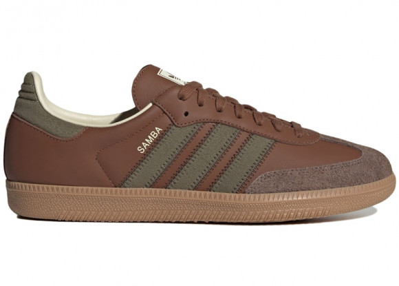 adidas Samba OG Preloved Brown Olive Strata - IE9122