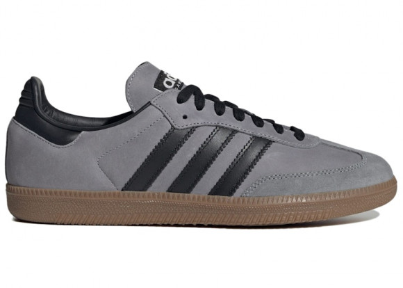 Adidas Men's Samba OG in Halo Silver/Core Black/Brown Desert - IE9164