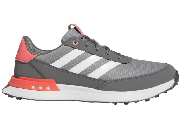 adidas S2G 24 Spikeless Golf Grey Cloud White Preloved Scarlet - IF0339