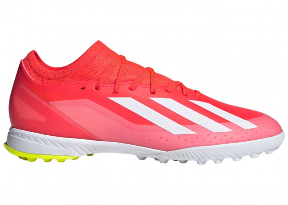 adidas Crazyfast League Turf Solar Red Cloud White Team Solar Yellow - IF0699