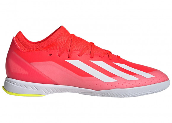 adidas Crazyfast League Indoor Solar Red Cloud White Team Solar Yellow - IF0704