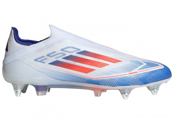 adidas F50 Elite Laceless SG Cloud White Solar Red Lucid Blue - IF1319