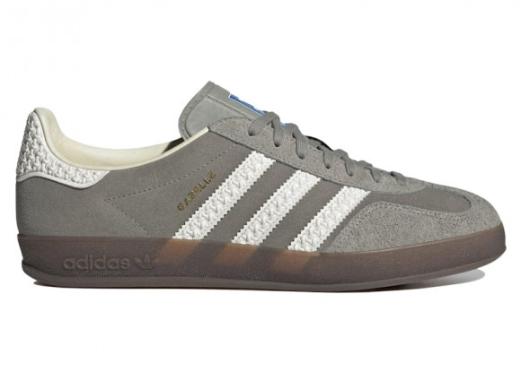 Adidas dark grey gazelle on sale