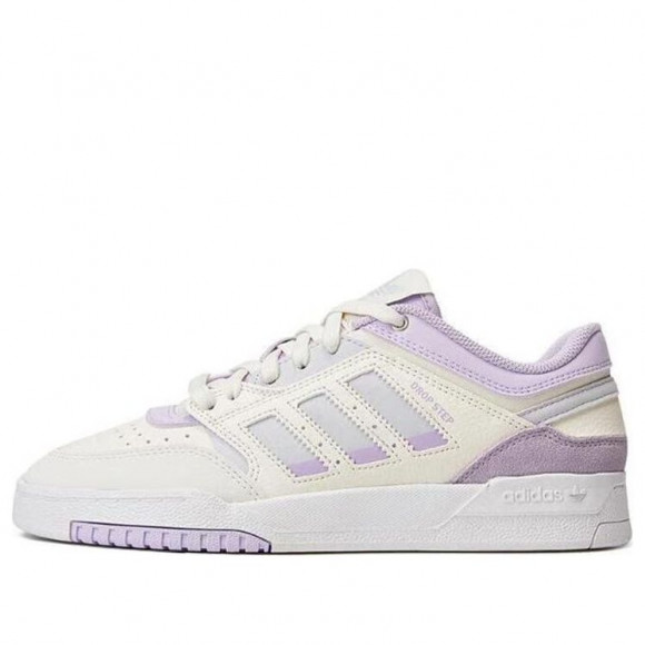 (WMNS) adidas Originals Drop Step Low Wdirectional Shoes 'White Purple' - IF2691