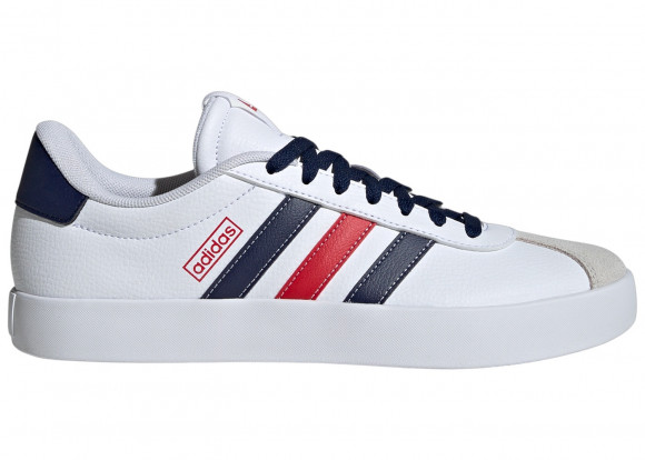 adidas Vl Court 3.0 Cloud White Team Navy Blue Better Scarlet - IF4465