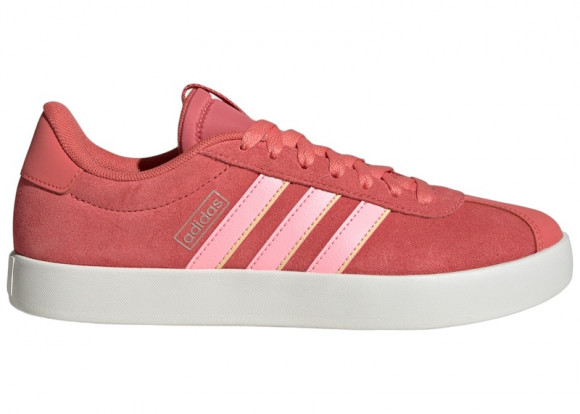 adidas Vl Court 3.0 Preloved Scarlet Pink Spark Almost Yellow (Women's) - IF4477